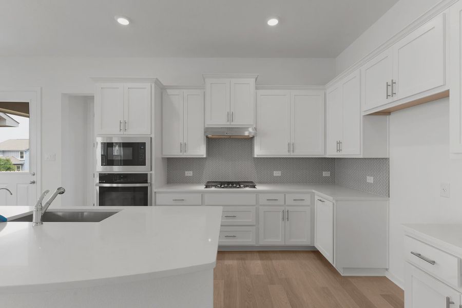 Representative furnished interior of a home built from the Annie by Chesmar Homes in Nolina, Georgetown (Image 4).