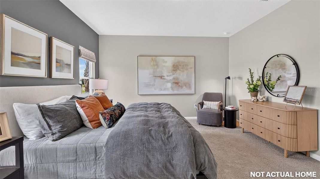 Furnished interior view inside a new home in Sawmill Branch, Palm Coast (Image 6).