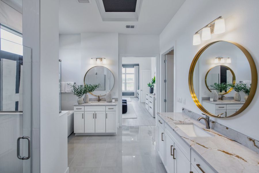 Furnished interior view inside a new home in Two Rivers, Zephyrhills (Image 9).