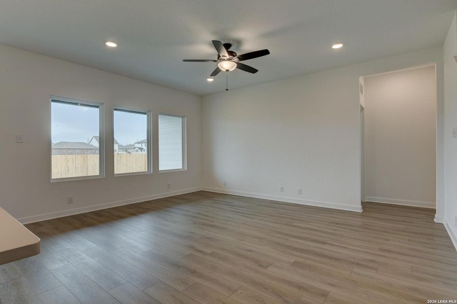 Spacious, unfurnished interior of a new home in The Wilder, Adkins (Image 15). Spacious, unfurnished interior of a new home in The Wilder, Adkins (Image 15).