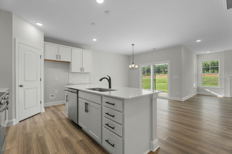 Furnished interior view inside a new home in Hopewell Garden, Winston-Salem (Image 6). Furnished interior view inside a new home in Hopewell Garden, Winston-Salem (Image 6).