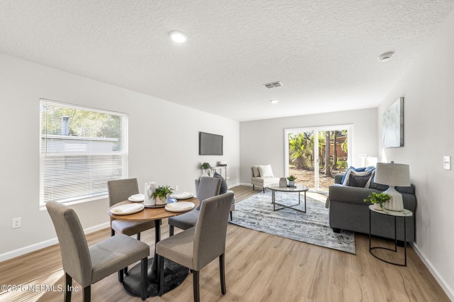 Furnished interior view inside a new home in , Jacksonville (Image 26).