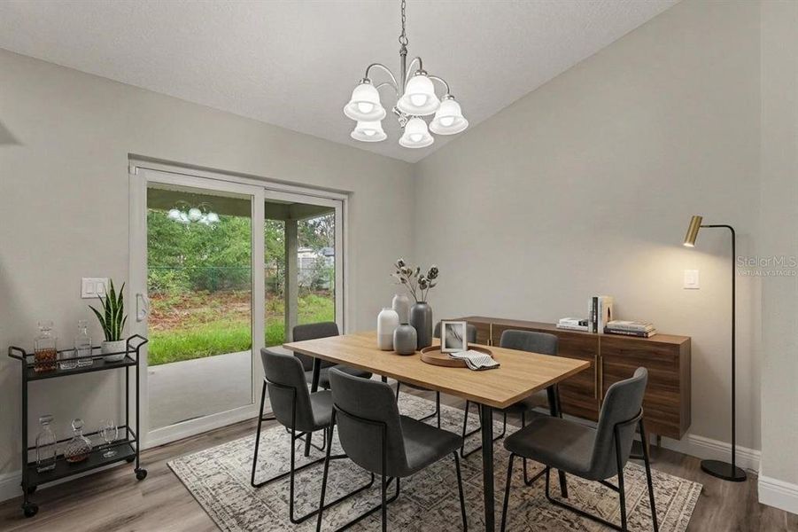 Furnished interior view inside a new home in , Citrus Springs (Image 5).