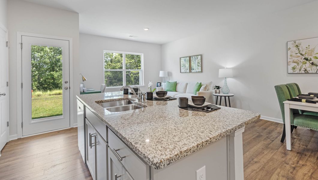 Furnished interior view inside a new home in Covington Village, Greer (Image 14).