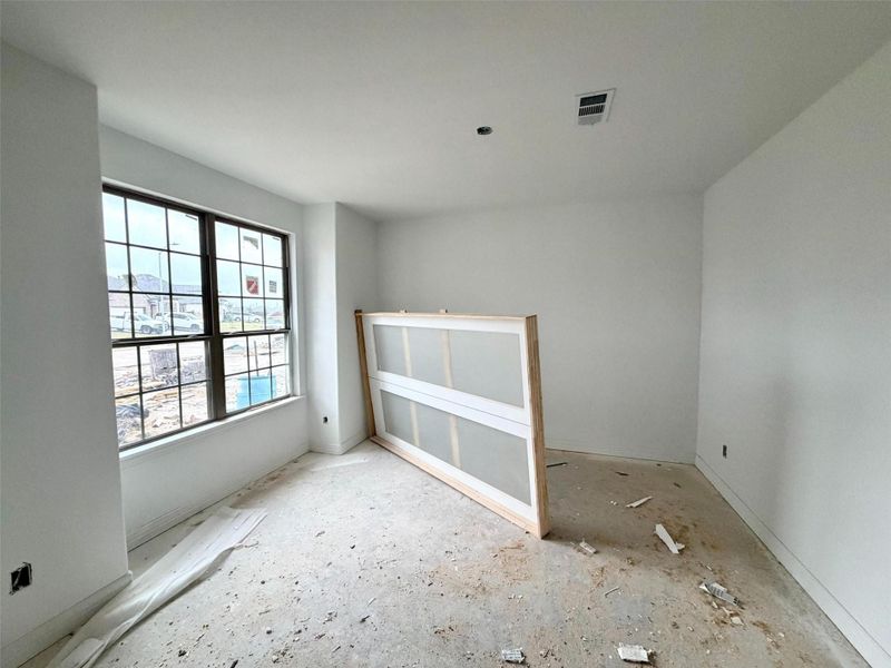 Actual progress of your home.