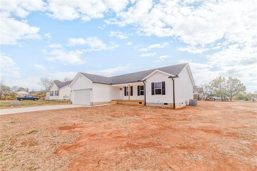 Exterior details and patio area of a home in , Eton (Image 29).