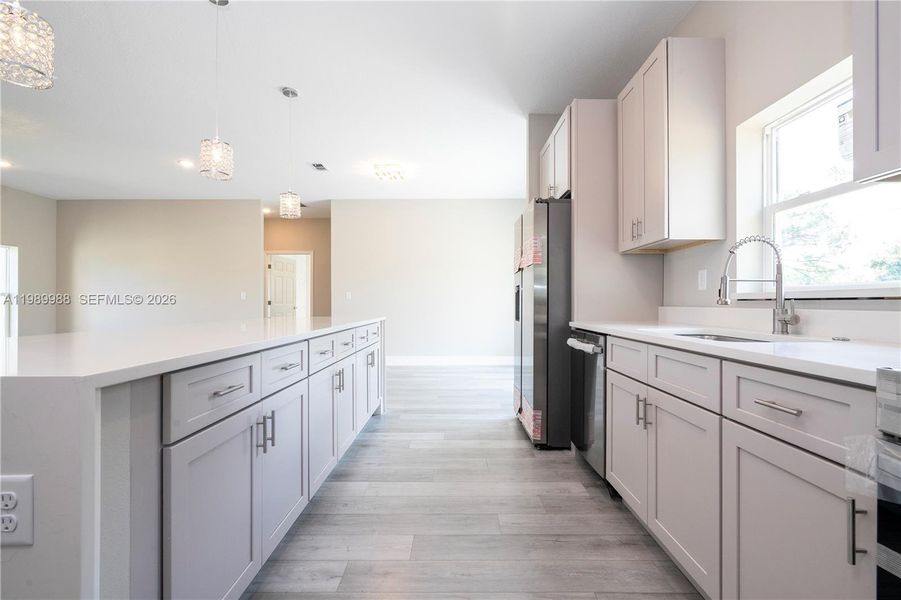 Furnished interior view inside a new home in , Sebring (Image 11).