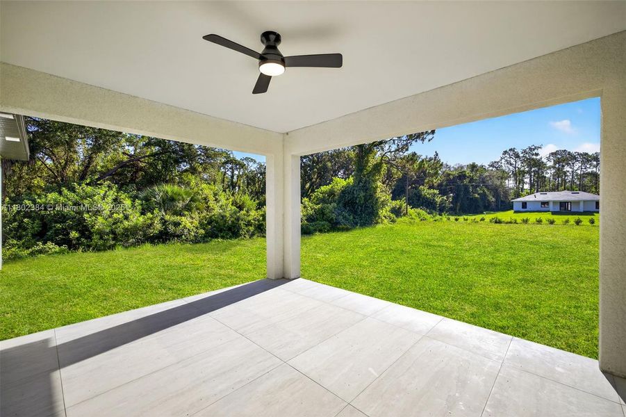 Exterior details and patio area of a home in , Lehigh Acres (Image 2). Exterior details and patio area of a home in , Lehigh Acres (Image 2).