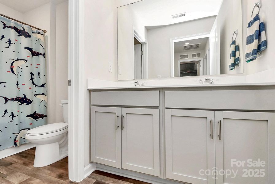 Furnished interior view inside a new home in Abrial Ridge, York (Image 8).