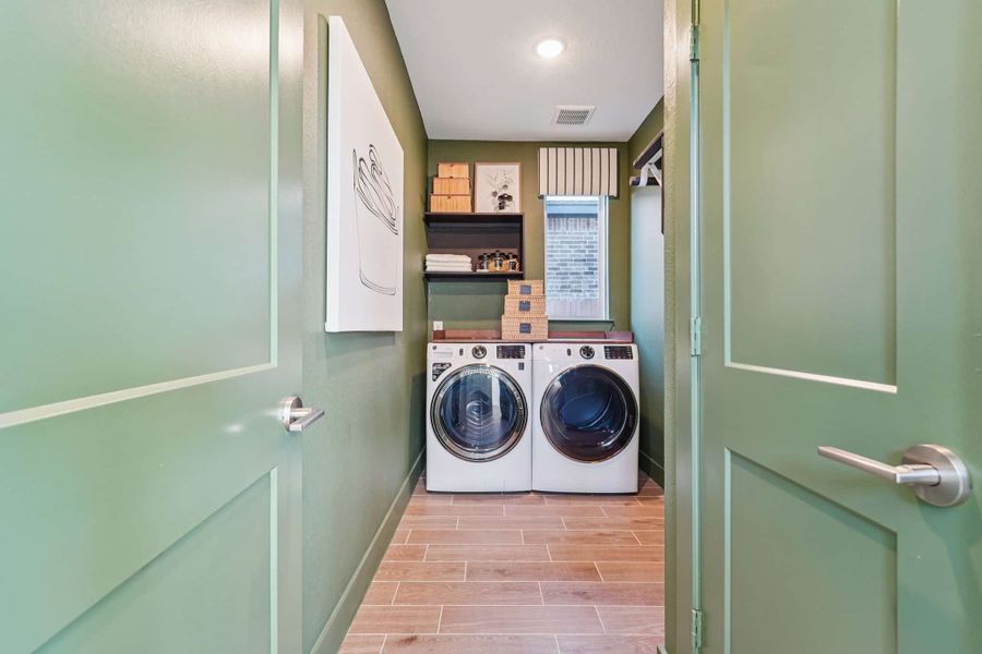 Furnished interior view inside a new home in Emory Glen, Magnolia (Image 26).