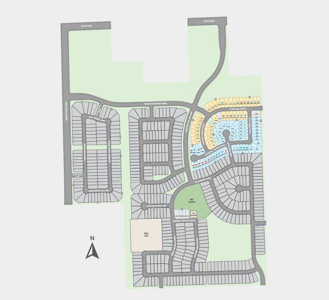 Hockley Meadows Sitemap