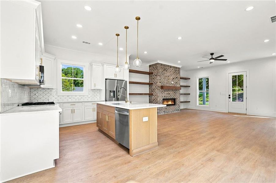 Furnished interior view inside a new home in , Ball Ground (Image 6).
