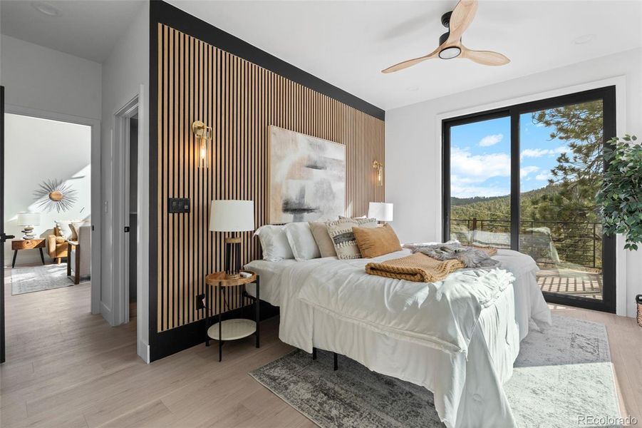 Furnished interior view inside a new home in , Bailey (Image 6).