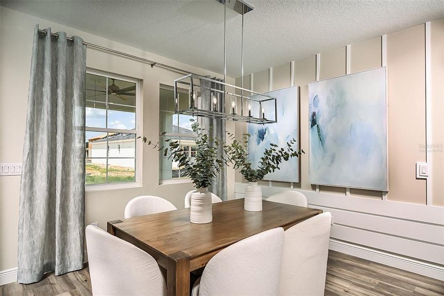 Furnished interior view inside a new home in Mirada, San Antonio (Image 9).