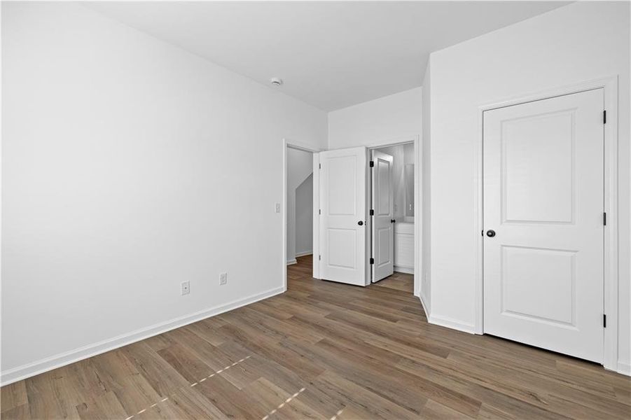 Spacious, unfurnished interior of a new home in Nickel Creek at Newnan Crossing, Newnan (Image 24). Spacious, unfurnished interior of a new home in Nickel Creek at Newnan Crossing, Newnan (Image 24).