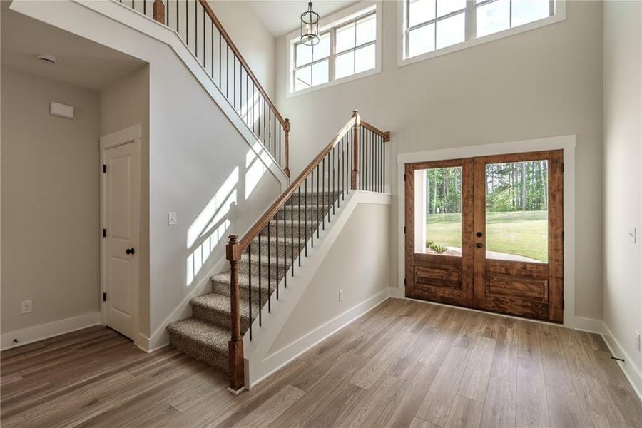 Spacious, unfurnished interior of a new home in , Social Circle (Image 17). Spacious, unfurnished interior of a new home in , Social Circle (Image 17).