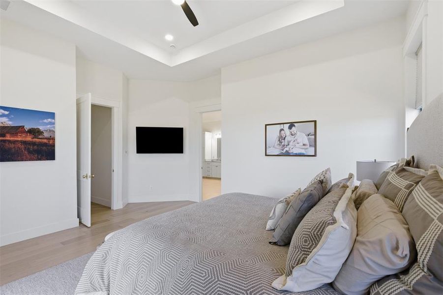 Furnished interior view inside a new home in , Valley View (Image 31).
