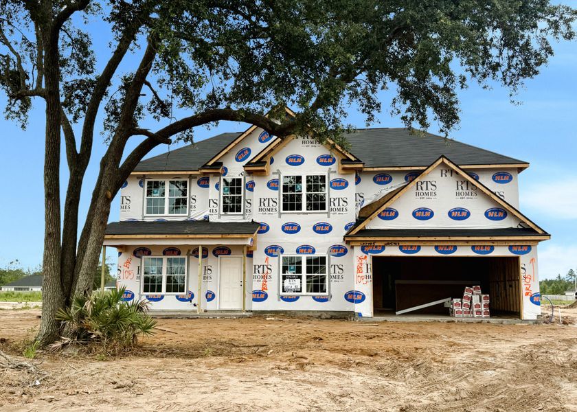 In-progress construction of a new home in Tibet Road at Sassafras, Allenhurst, GA (Image 5). In-progress construction of a new home in Tibet Road at Sassafras, Allenhurst, GA (Image 5).