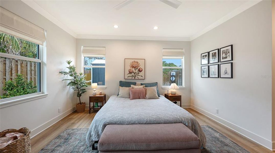 Furnished interior view inside a new home in , Sarasota (Image 47).