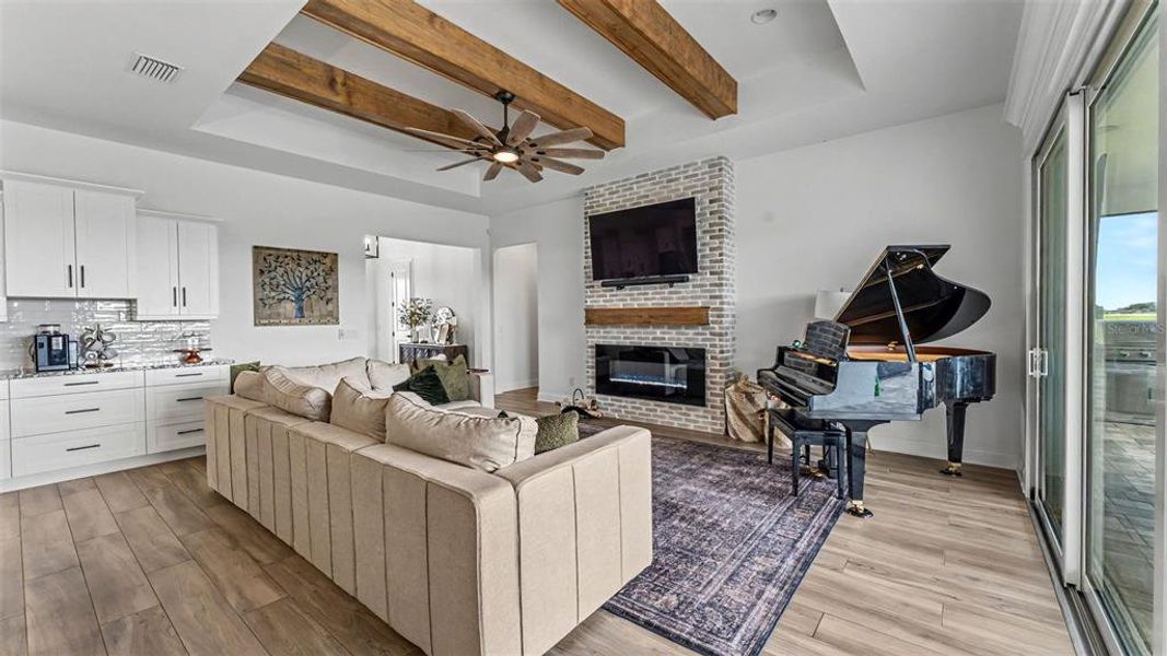Furnished interior view inside a new home in , Lakeland (Image 9). Furnished interior view inside a new home in , Lakeland (Image 9).