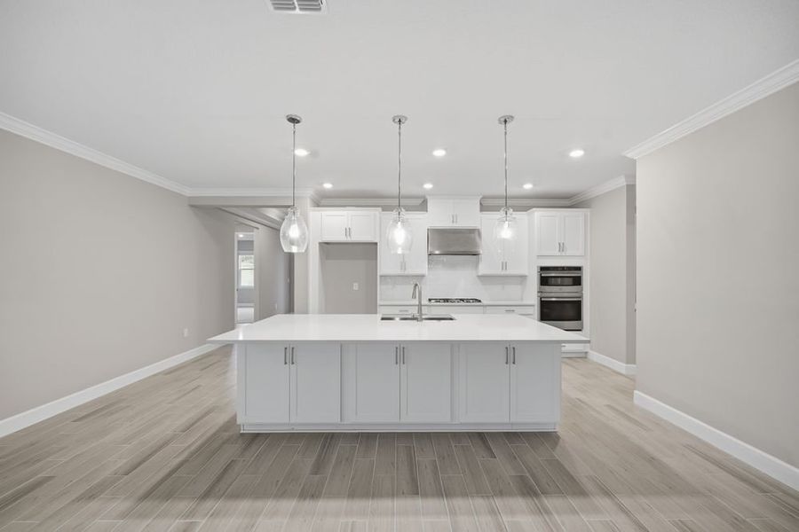 Furnished interior view inside a new home in Headwaters at Lofton Creek, Yulee (Image 7).