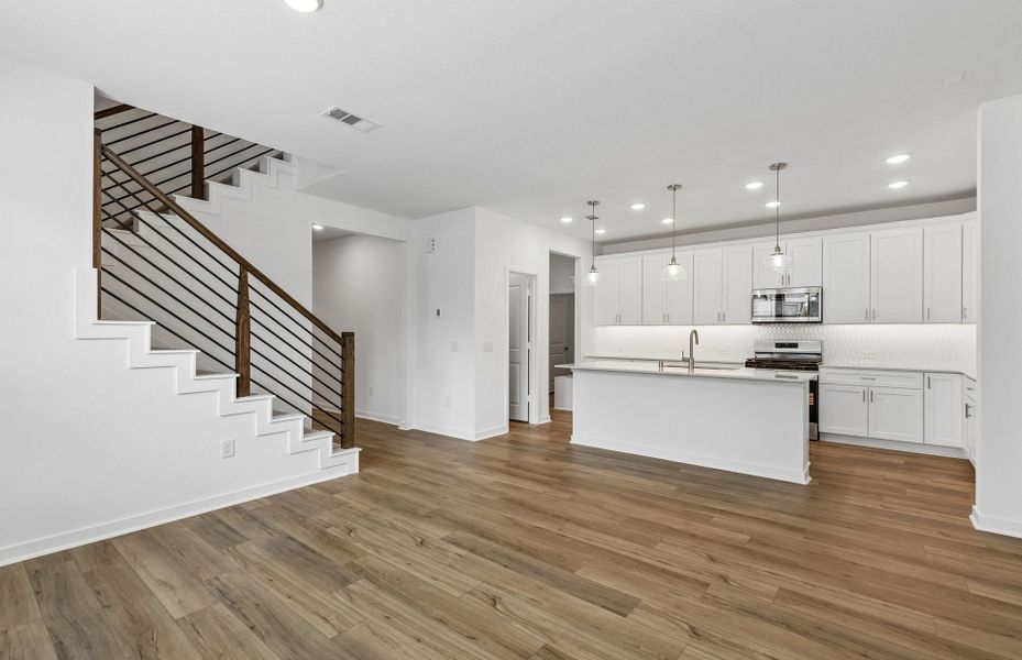 Spacious, unfurnished interior of a new home in Mavera, Conroe (Image 17). Spacious, unfurnished interior of a new home in Mavera, Conroe (Image 17).