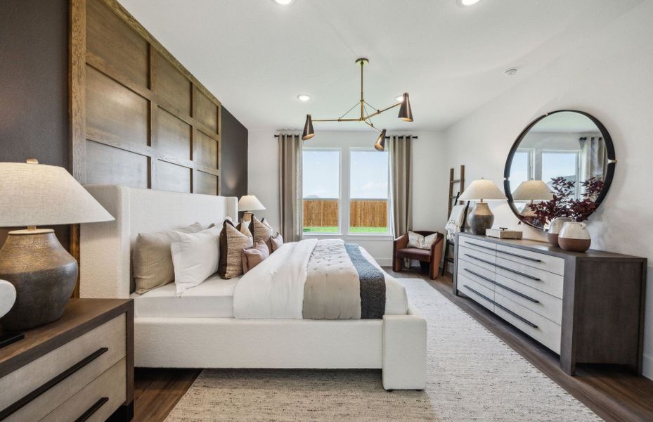Furnished interior view inside a new home in Rosemary Fields, Godley (Image 4).