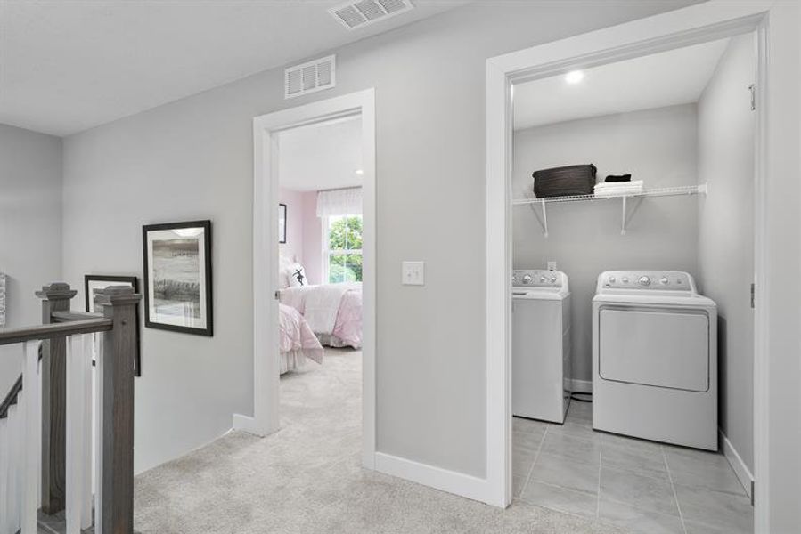 Furnished interior view inside a new home in Backwoods Farms, Moyock (Image 11).