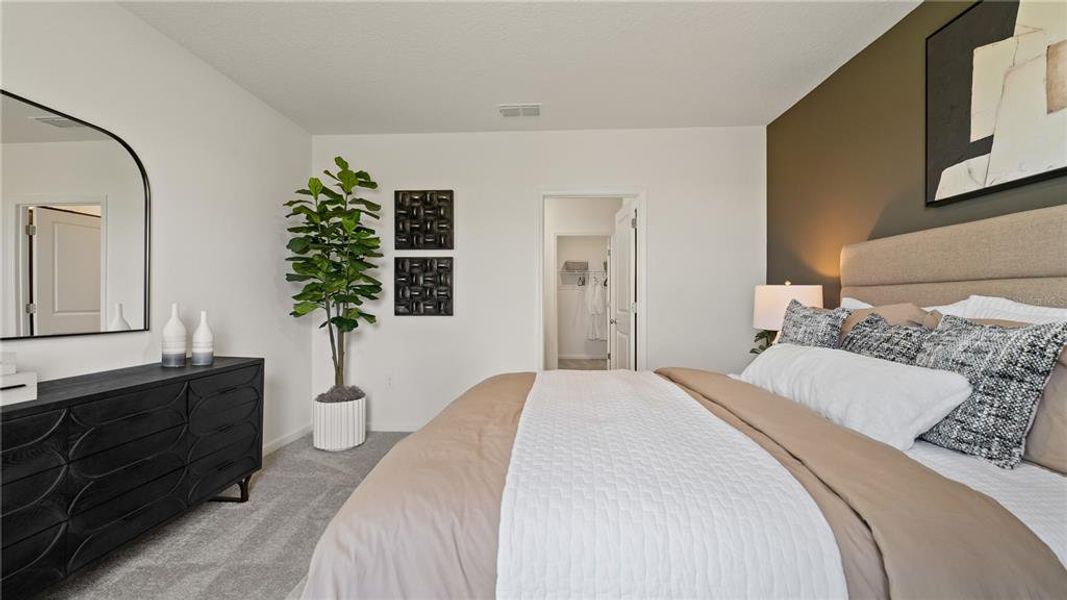 Furnished interior view inside a new home in Wynnstone, Davenport (Image 16). Furnished interior view inside a new home in Wynnstone, Davenport (Image 16).