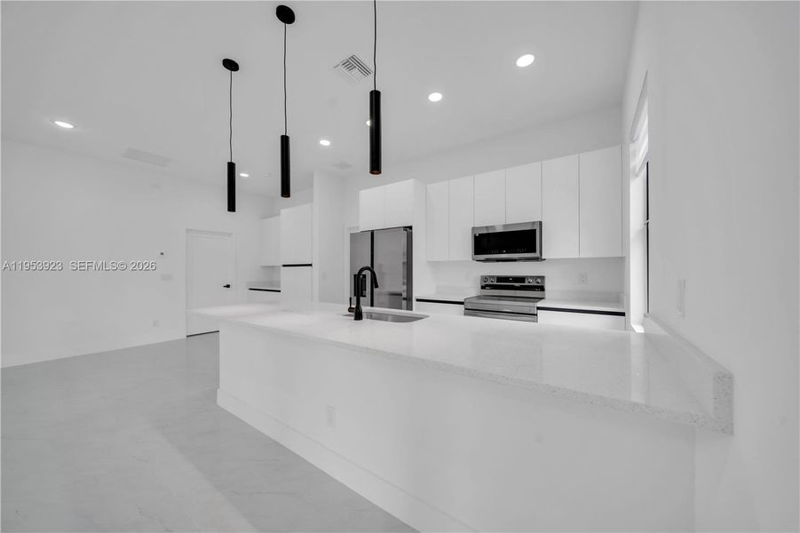 Furnished interior view inside a new home in , Lehigh Acres (Image 9).