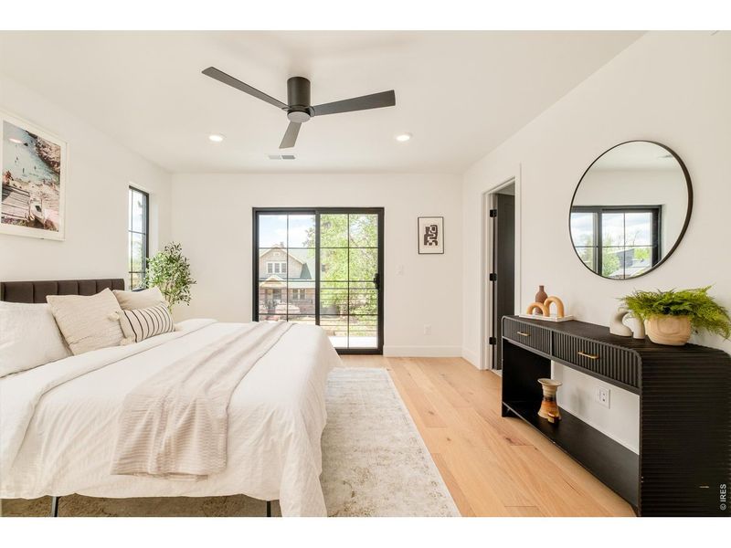 Furnished interior view inside a new home in , Denver (Image 18).