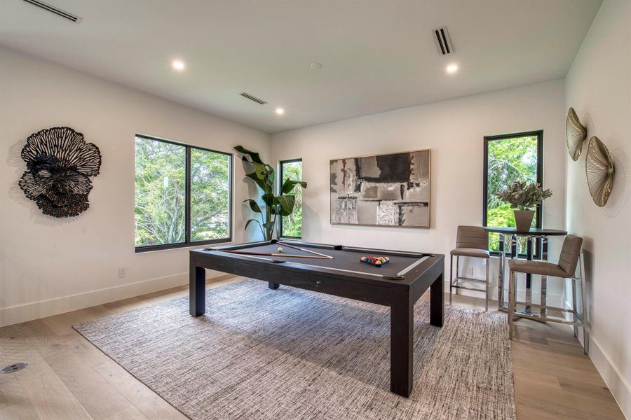 Furnished interior view inside a new home in , Palm Beach Gardens (Image 47).