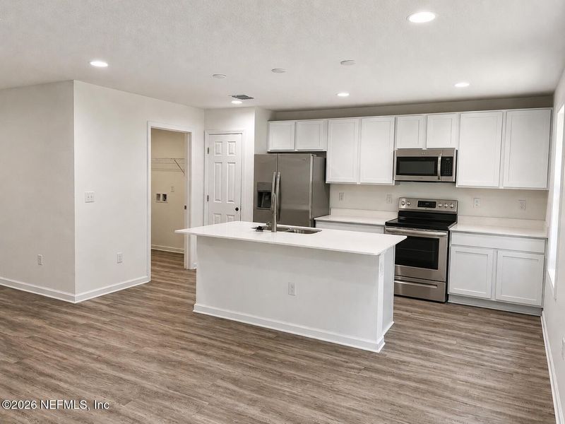 Furnished interior view inside a new home in , Jacksonville (Image 3).