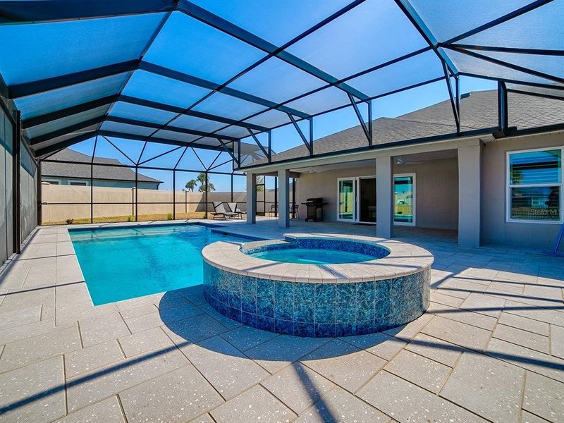 Exterior details and patio area of a home in , The Villages (Image 35). Exterior details and patio area of a home in , The Villages (Image 35).