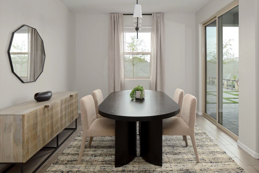 Representative furnished interior of a home built from the Larkspur by Ashton Woods in La Privada, Goodyear (Image 7).