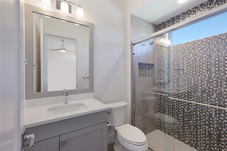 Furnished interior view inside a new home in Wild Blue at Waterside, Sarasota (Image 16). Furnished interior view inside a new home in Wild Blue at Waterside, Sarasota (Image 16).