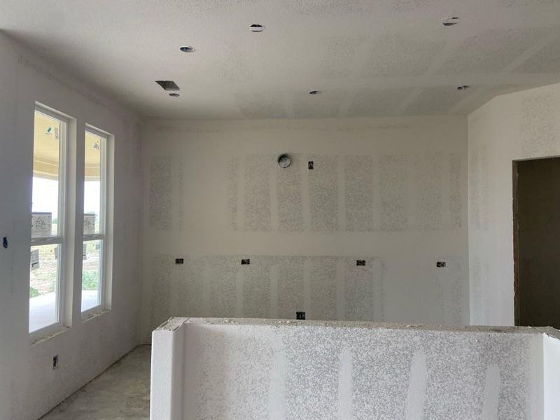 In-progress construction of a new home in Clear Sky Addition, Valley View, TX (Image 9).