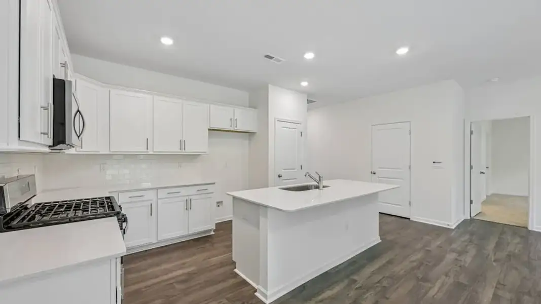 Furnished interior view inside a new home in The Villas at Laurel Oaks, Sanford (Image 4).