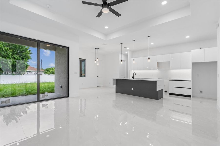 Furnished interior view inside a new home in , Lehigh Acres (Image 5). Furnished interior view inside a new home in , Lehigh Acres (Image 5).