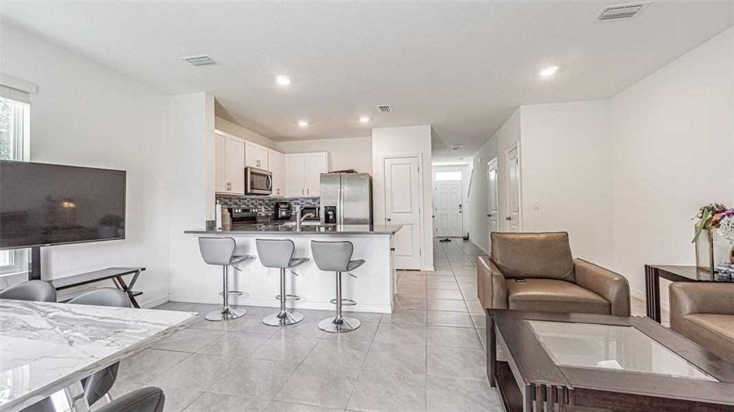 Furnished interior view inside a new home in Chelsea Court, Tampa (Image 14).