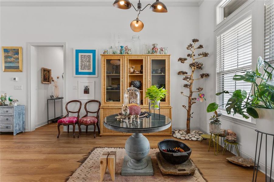 Furnished interior view inside a new home in , Woodway (Image 23).