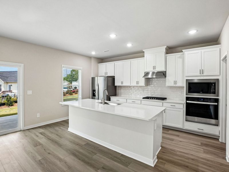 Furnished interior view inside a new home in Watkins Glen, Raleigh (Image 5).