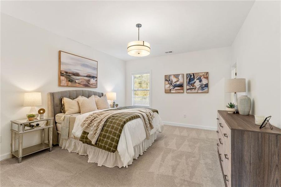 Furnished interior view inside a new home in The Reserve at Knollwood, Canton (Image 28). Furnished interior view inside a new home in The Reserve at Knollwood, Canton (Image 28).