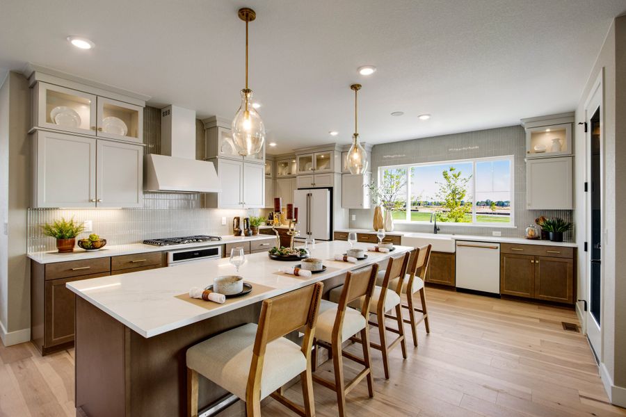 Representative furnished interior of a home built from the The Calloway by Tri Pointe Homes in Cordovan, Firestone (Image 10). Representative furnished interior of a home built from the The Calloway by Tri Pointe Homes in Cordovan, Firestone (Image 10).