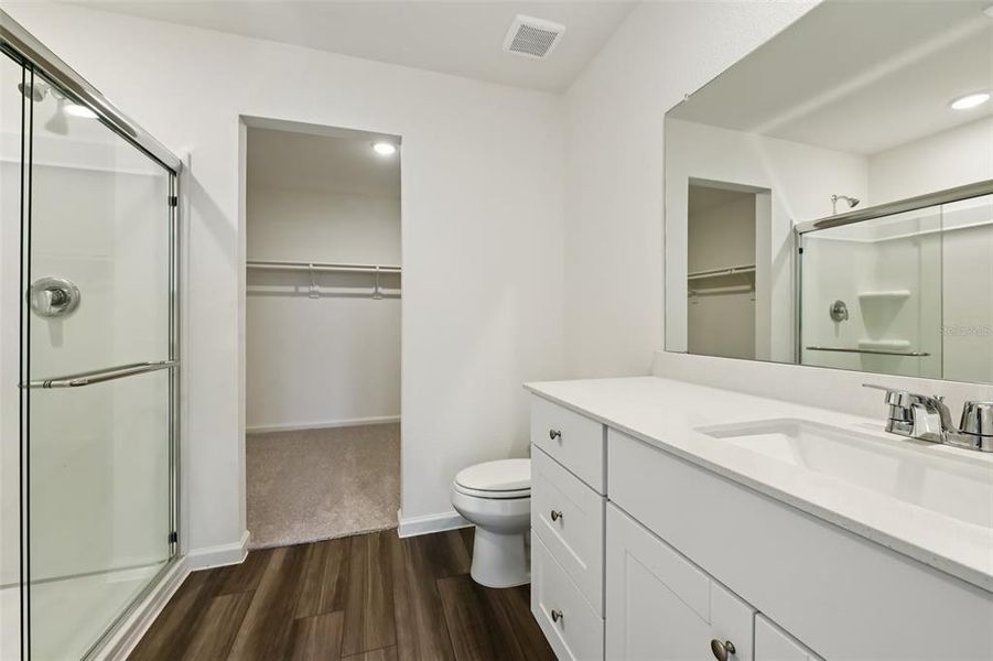 Furnished interior view inside a new home in Pelham Square, Deland (Image 27).