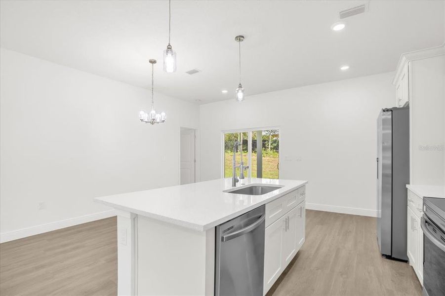 Furnished interior view inside a new home in , Citrus Springs (Image 31). Furnished interior view inside a new home in , Citrus Springs (Image 31).