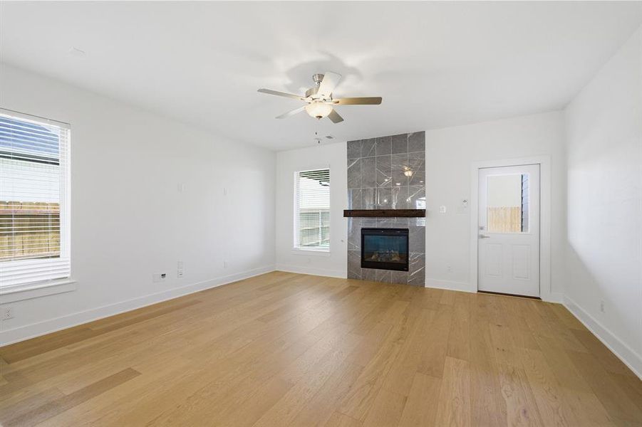 Spacious, unfurnished interior of a new home in Westridge, McKinney (Image 23).