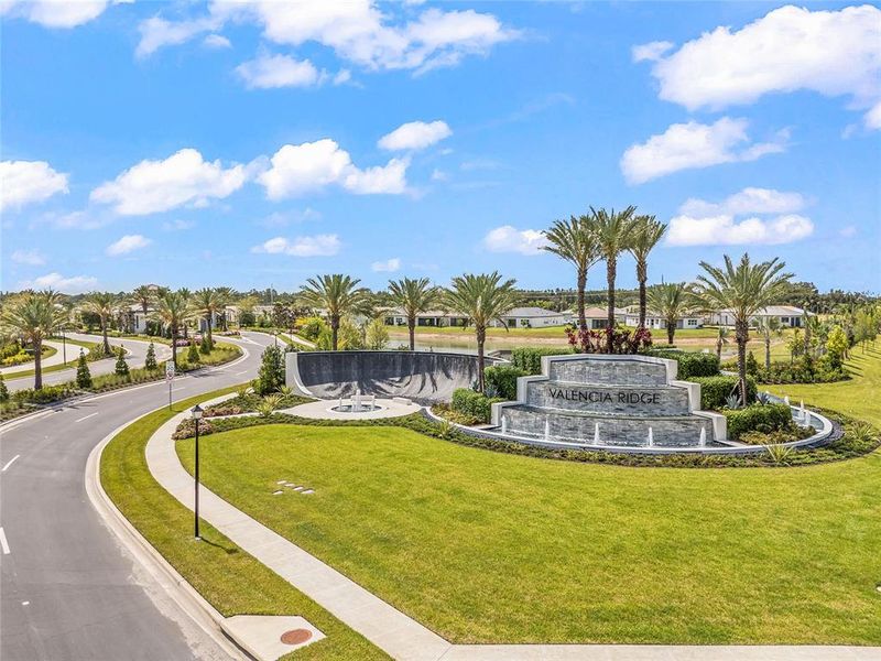 Entrance to community