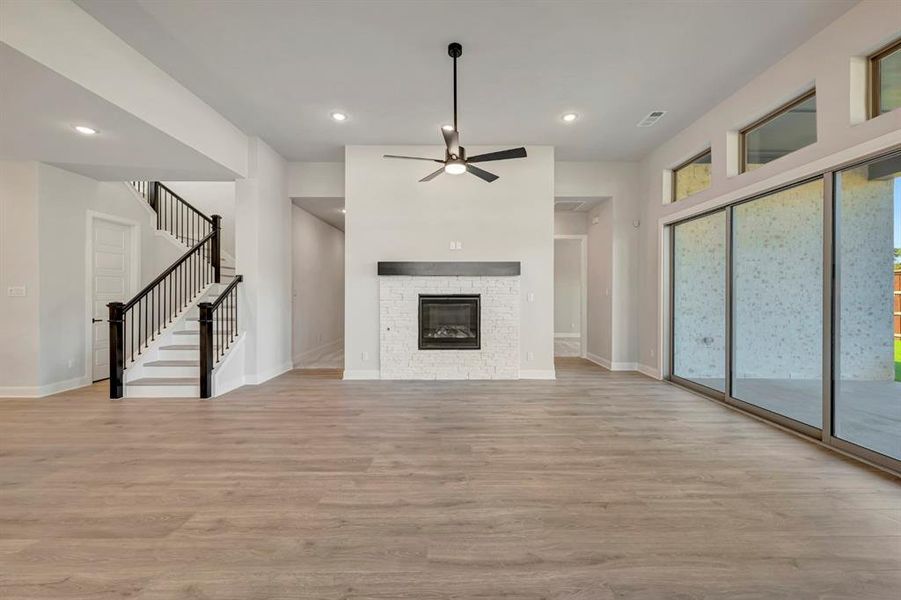 Spacious, unfurnished interior of a new home in Northshore at Lakewood Village - Garden Series, Lakewood Village (Image 20).