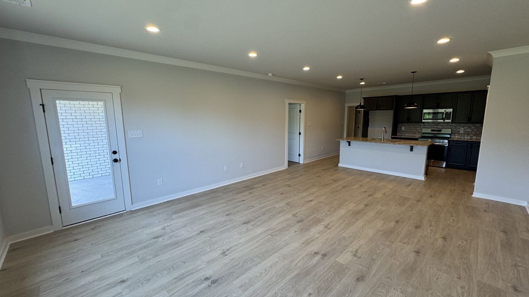 Spacious, unfurnished interior of a new home in The Greens at Legacy Townhomes, Springfield (Image 13). Spacious, unfurnished interior of a new home in The Greens at Legacy Townhomes, Springfield (Image 13).